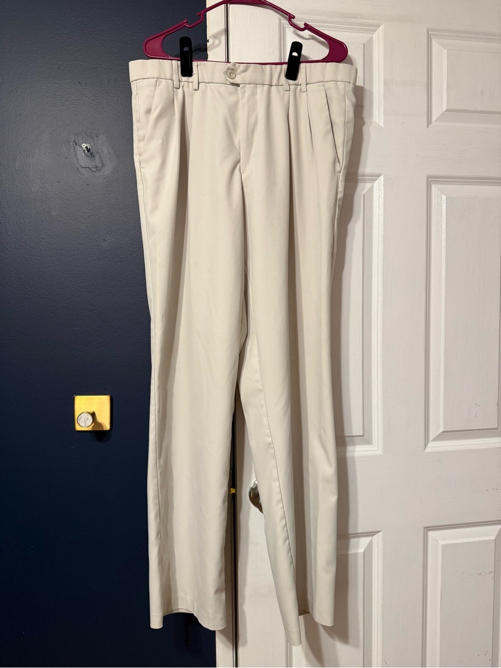Dockers Golf Cream Straight-Leg Dress Pants